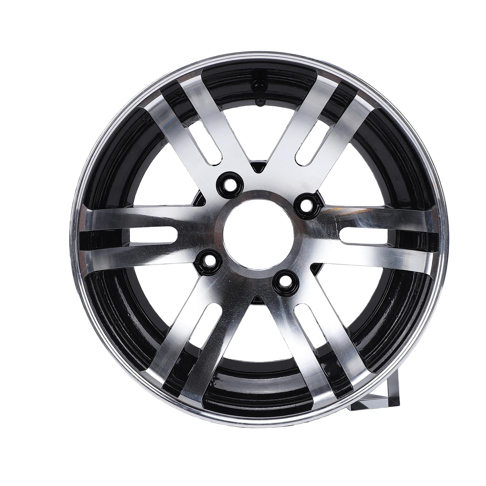 Llantas de Ruedas ATV, Cubo de Llanta de Rueda ATV de 12 Pulgadas, Ruedas de Repuesto de Aleación de Aluminio para Quad, ATV, Go Karts, Vehículo Todoterreno, Rendimiento