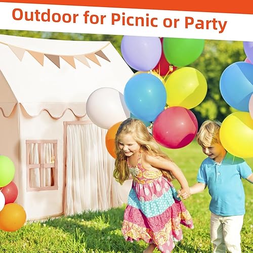 Miniatura 7 de RongFa Playhouse - Tienda de campaña para niños, portátil con alfombrilla acolchada, luces de estrella, bolsa de transporte, tienda de campaña para