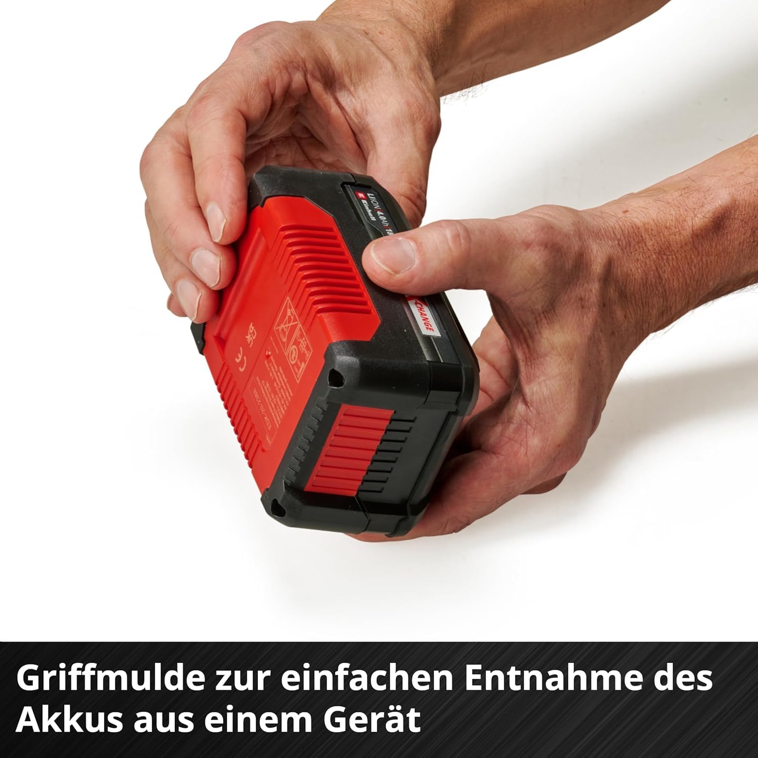 Einhell Akku-Twinpack PXC 18 V 4,0 Ah 2 Akkus Power X-Change Li-Ion ABS LED-Anzeige