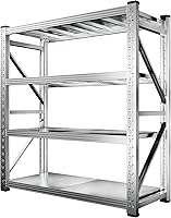 Vista 16 de Estantería de almacenamiento de 36" de ancho, 2500LBS, estanterías de garaje resistentes, estanterías ajustables de 5 niveles, estante