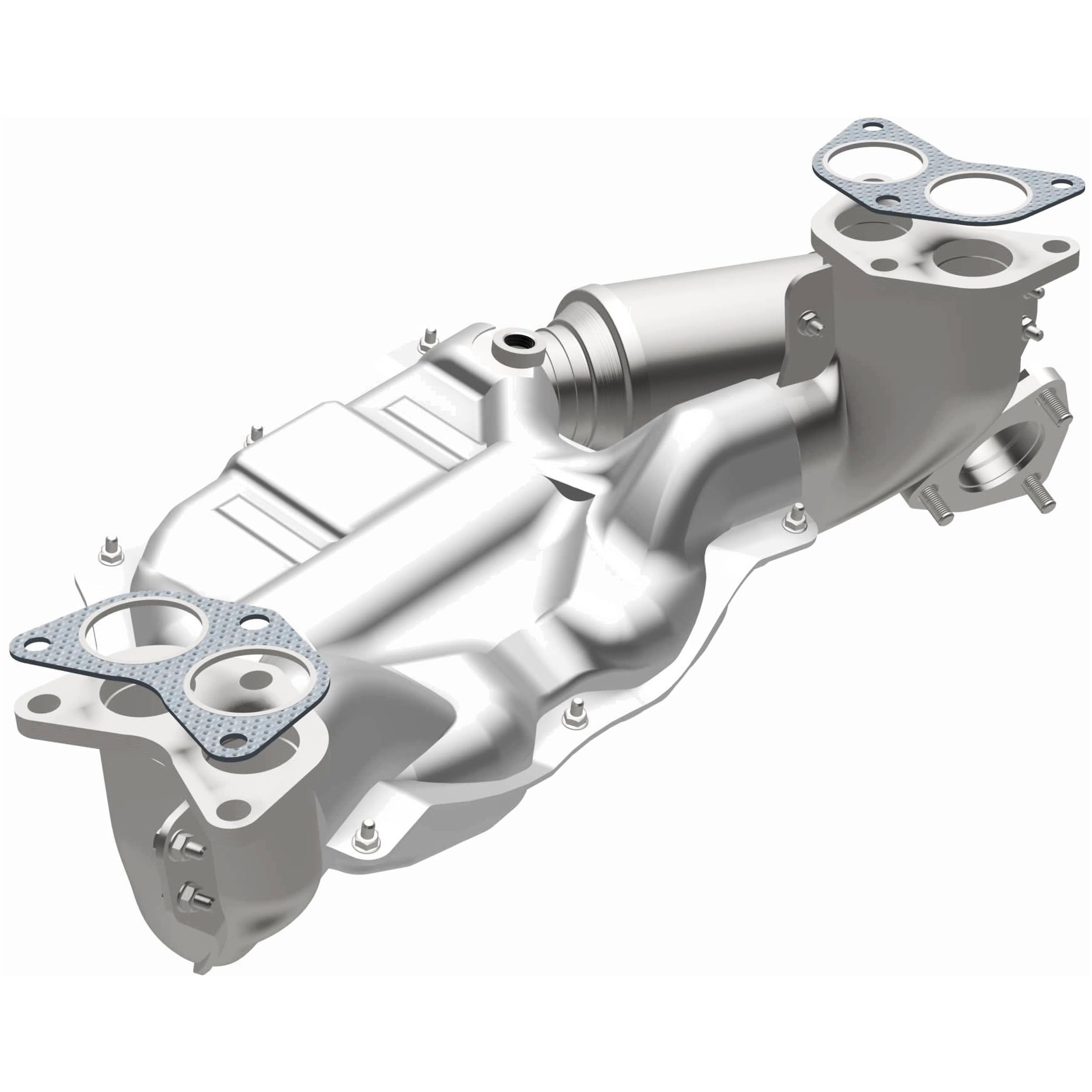 MagnaFlow 51204 Catalytic Converter – Universal Fit, 2" Inlet/Outlet, Stainless Steel, EPA Compliant (Not For CA, CO)