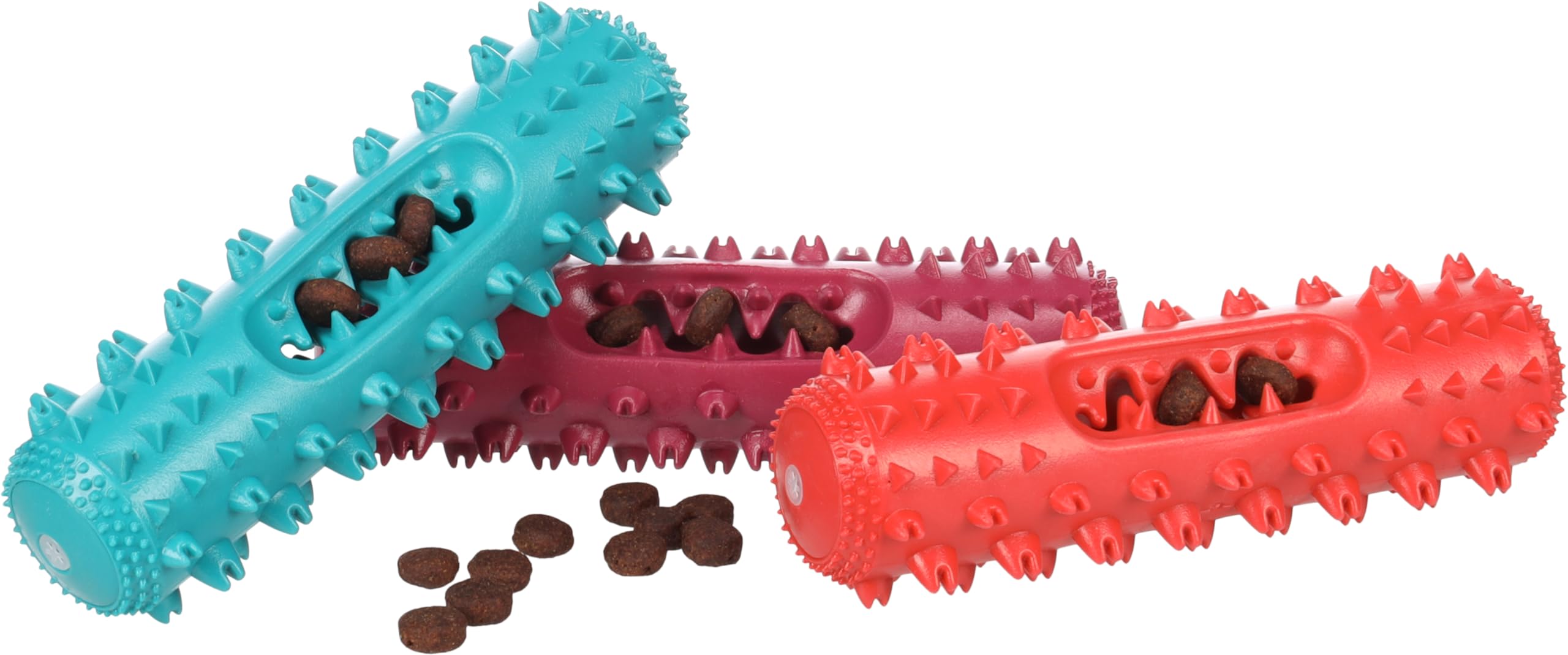 Flamingo DT TPR DENTAL STIKKA SNACK TOY ASSORTMENT 18,8x6x6CM