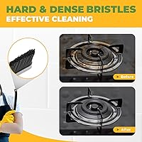 Vista 5 de Cepillo de Limpieza – 3 Piezas de Cepillo de Limpieza de Hendiduras de Cerdas Duras, Cepillo de Lechada, Cepillo de Fregar para Hendiduras