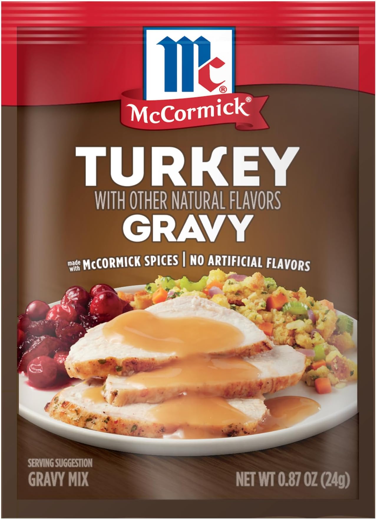 McCormick Turkey Gravy Mix, 0.87 oz