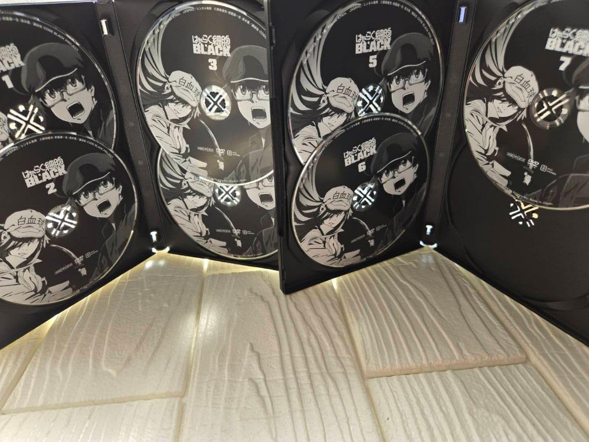 Amazon.co.jp: はたらく細胞 DVD レンタル BLACK 全19巻セット