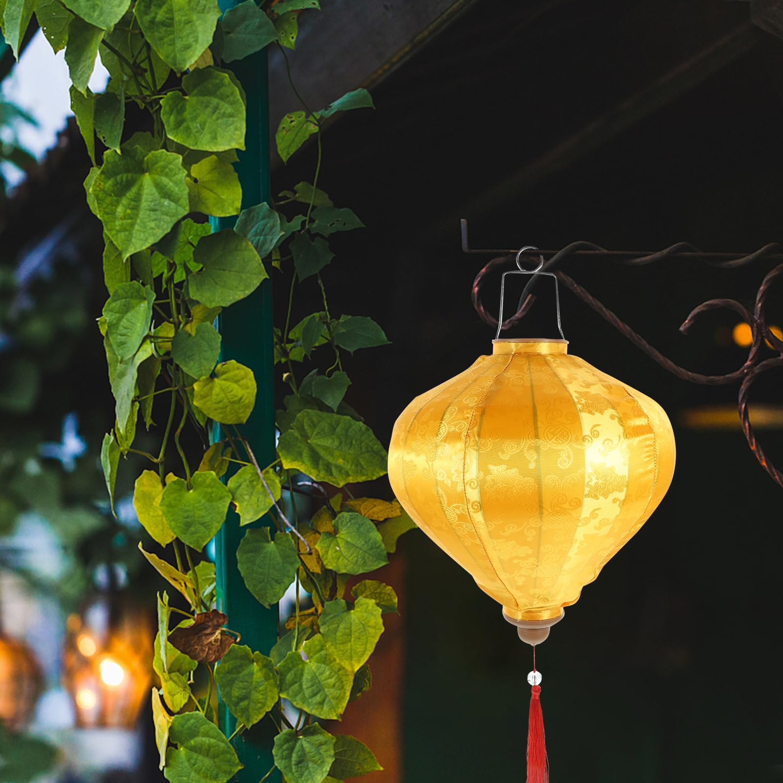 ORFOFE Vietnamesische Hängelaterne Dekorative Diamantlaterne Für Hochzeiten Feste Partys Installieren Aus Hochwertigem Material Einzigartiges Design