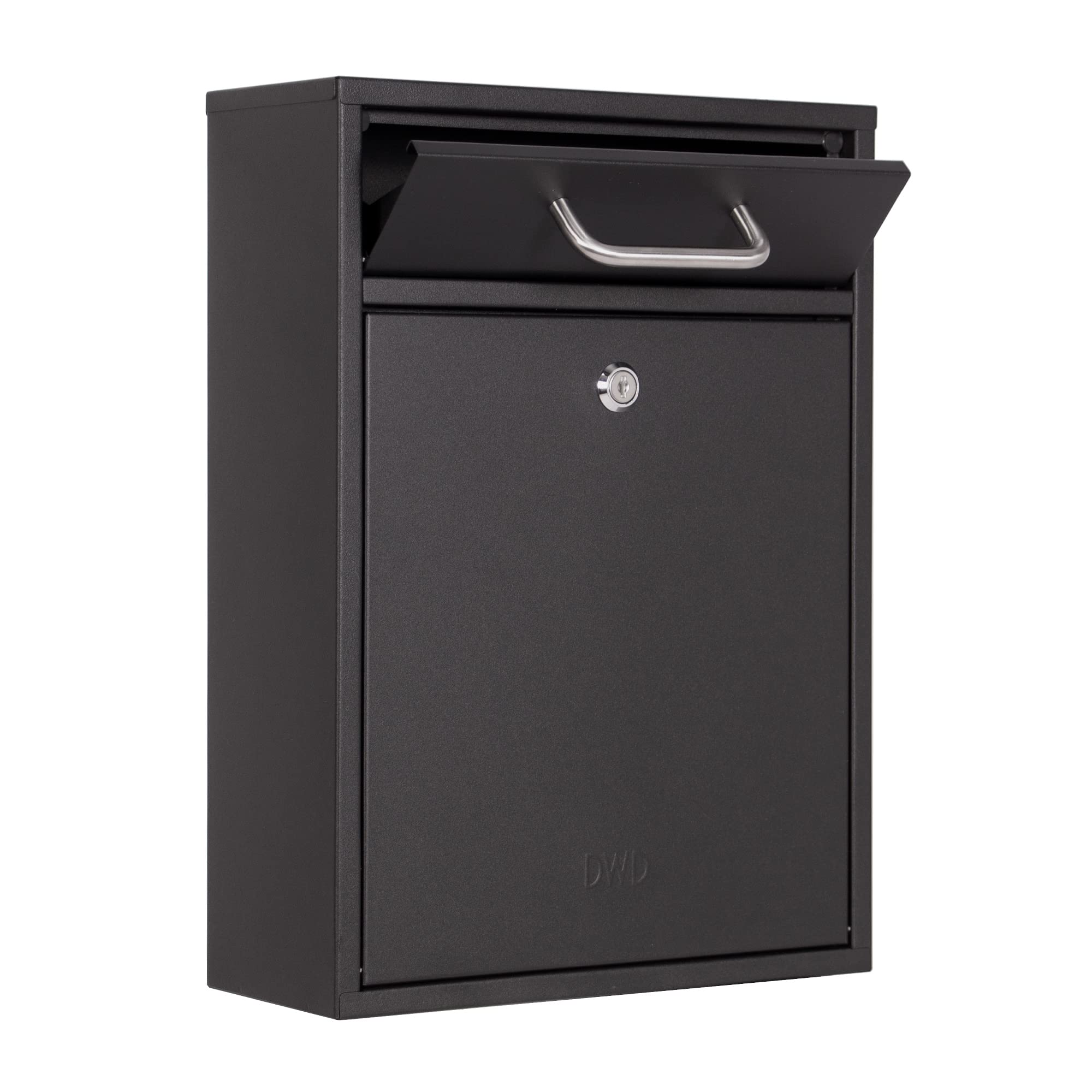 anti fishing post box DWD® Premium Post Box 45 Degree Angled Slot Anti -Theft Anti -Fishing  Design Weatherproof 304