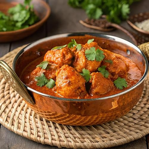 Vista 197 de Shan Mezcla de receta y condimento de pollo con mantequilla, 1.76 oz (50 g) – Polvo de especias para pollo jugoso en salsa rica de tomate