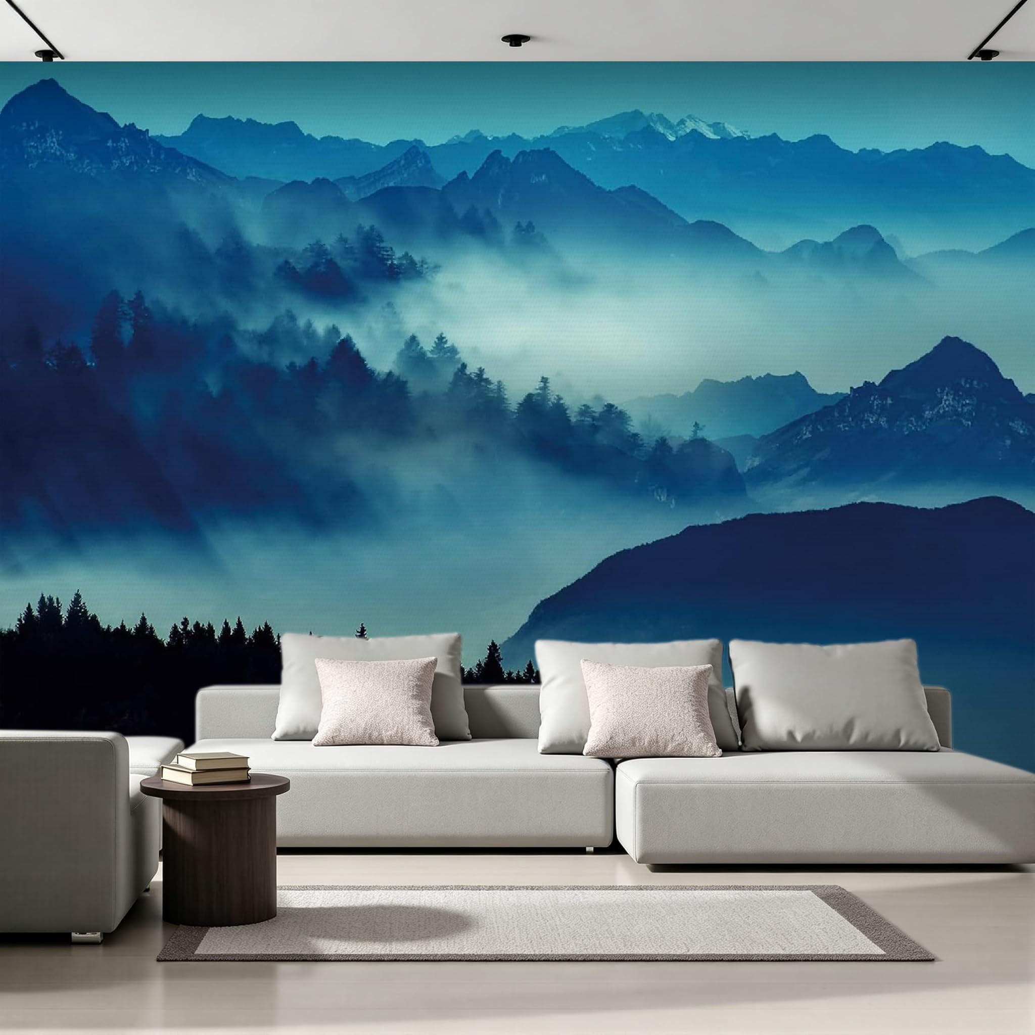 Papier Peint Photo Mural Forêt 400x280 | Revêtement Intissé Haute Qualité Effet 3D Mat Panoramique