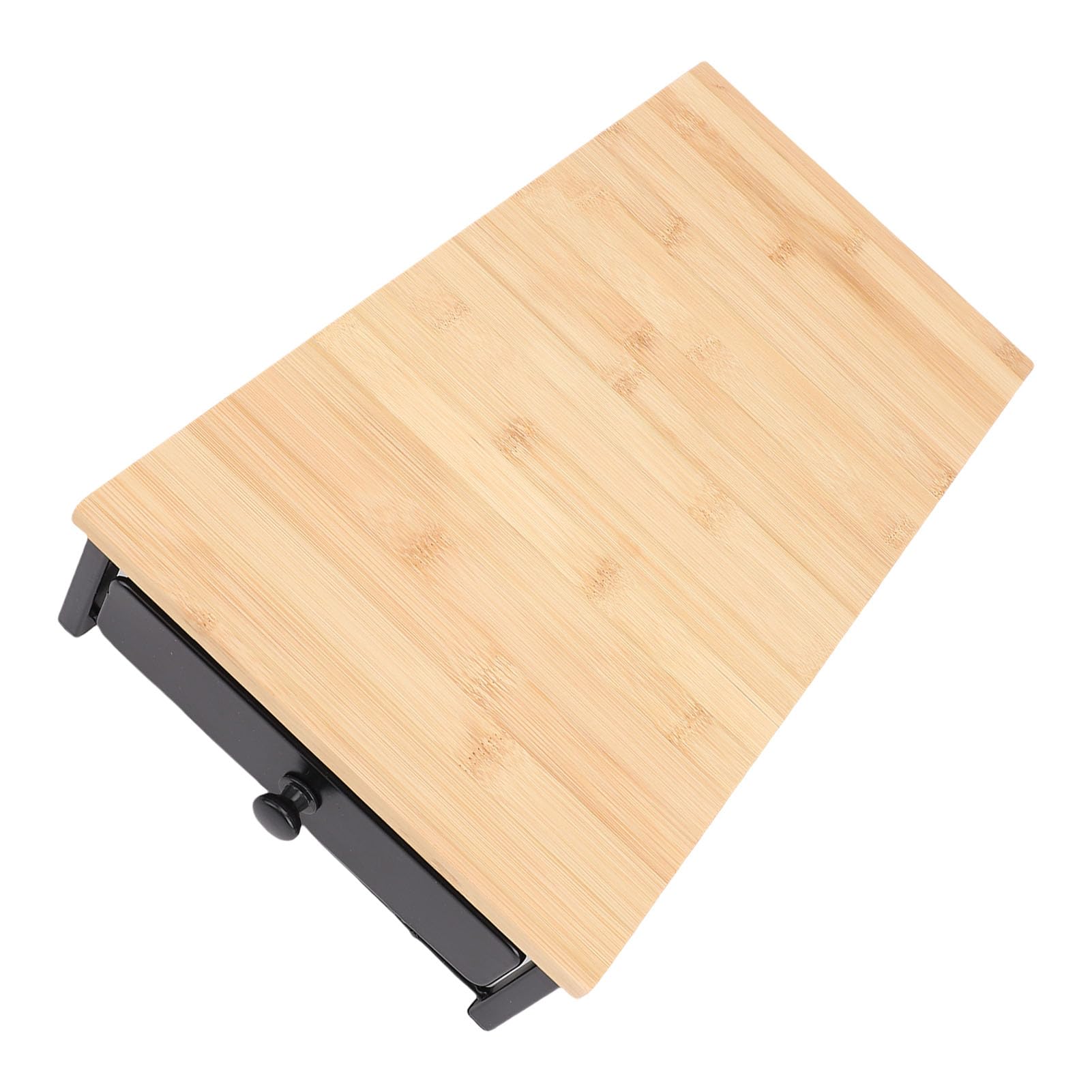 Organizador de Cajones para Cápsulas de café, Estante de Almacenamiento de Metal y Madera con Capacidad para 40 Cápsulas, Diseño que Ahorra Espacio en la Encimera para Cocina de Oficina en