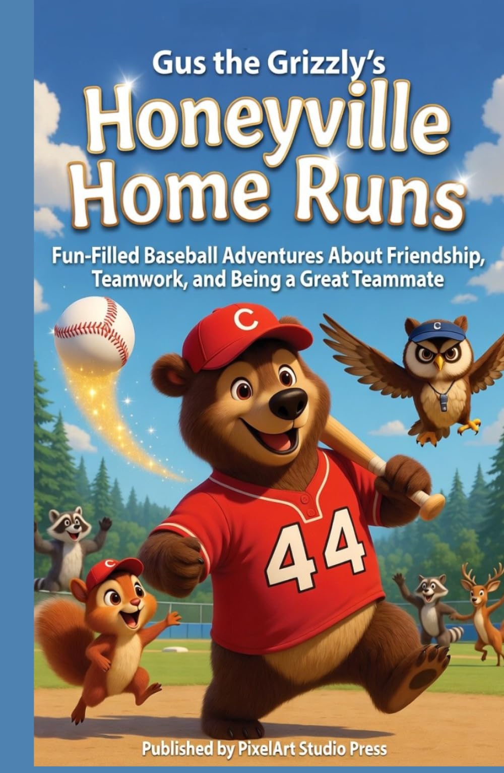 Gus the Grizzly's Honeyville Home Runs: Fun-Filled Baseball Adventures About Friendship, Teamwork, and Being a Great Teammate (Early Chapter Books for ... (Gus the Grizzly’s Honeyville Adventures)