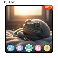 Frog Sounds 4K: Relaxing Pond Life & Rainforest Ambience for TV