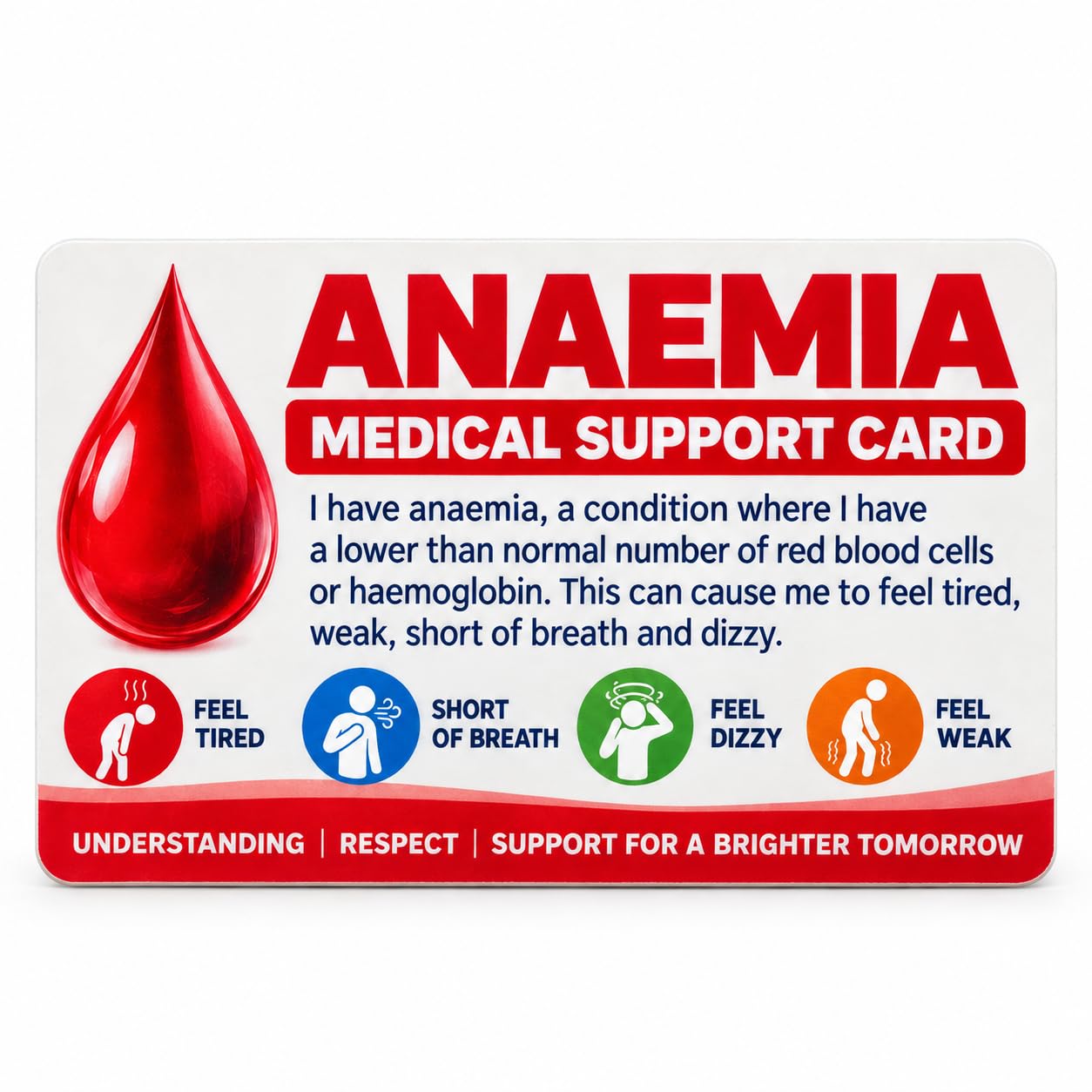 Medical Awareness Information Card (Anaemia) — image 1
