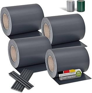 Teichfolie PVC 1mm schwarz in 4m x 5m