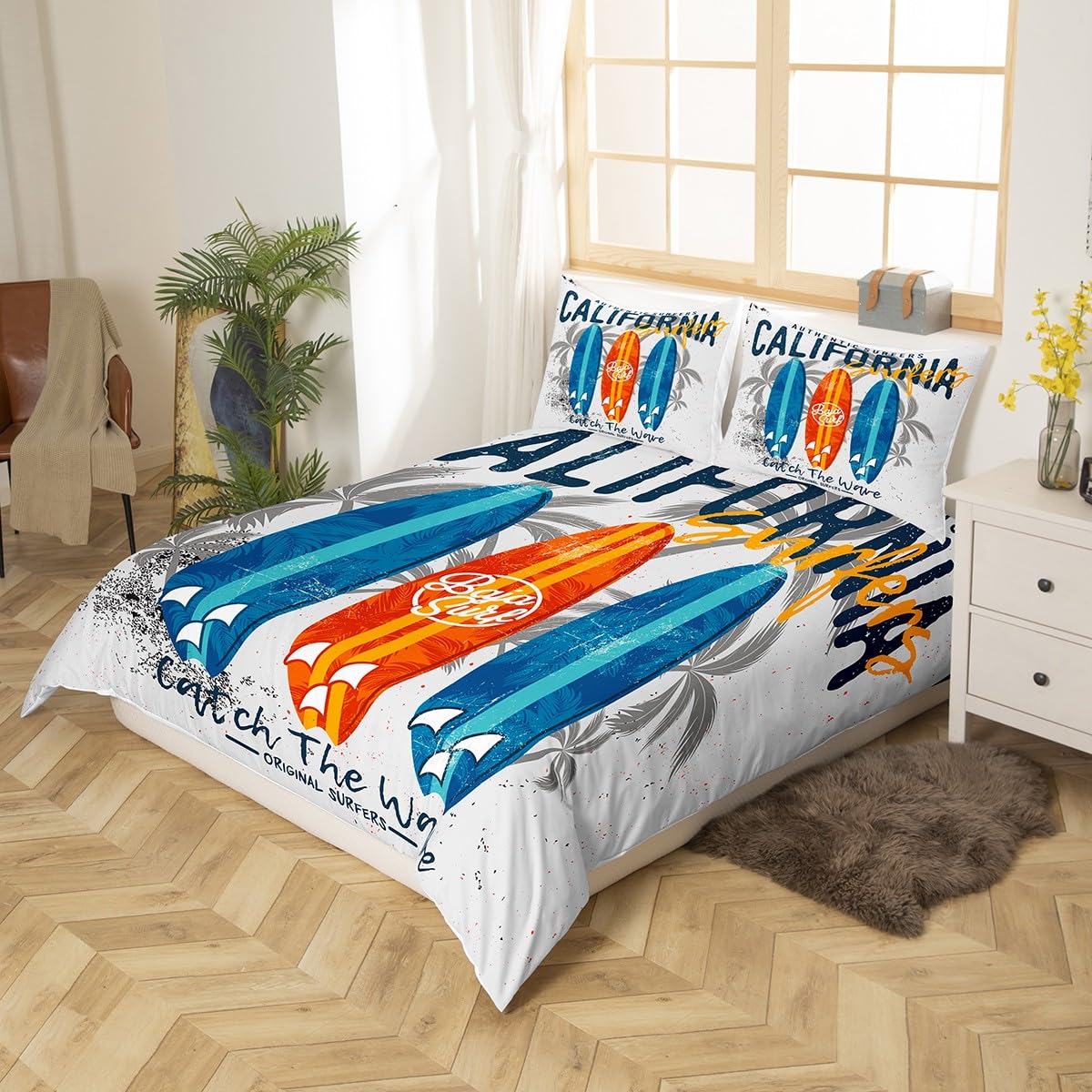 Surfing Duvet Cover Set Double Size - Image 2