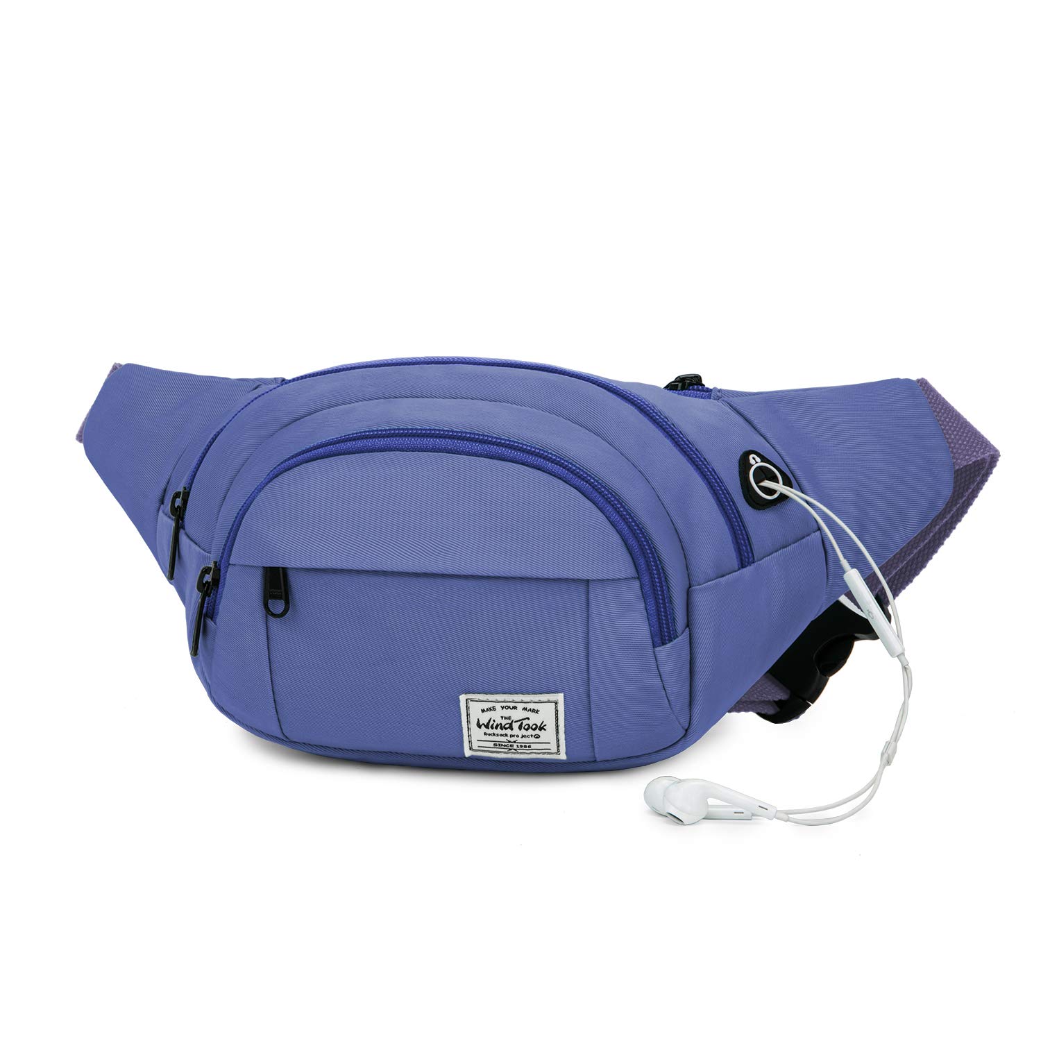 WindTook Large bumbags for Women Mens Travel Fanny Packs Ladies Travel, Running, Sport Hiking Waist Bag