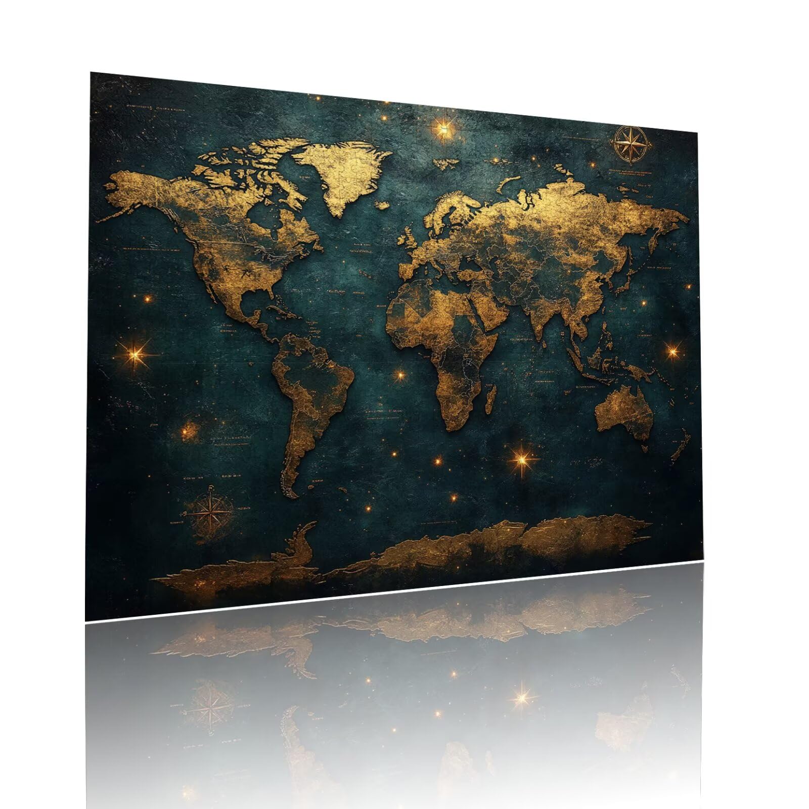 Puzzle Erwachsene 3000 Teile Weltkarte Erde Educa Jigsaw für Kinder ab 8 Jahren Mädchen Jungen, Erwachsene Impossible Klassische Puzzles Schwer, Anspruchsvoll Spielspaß, Als Geschenke 81x122cm t-878