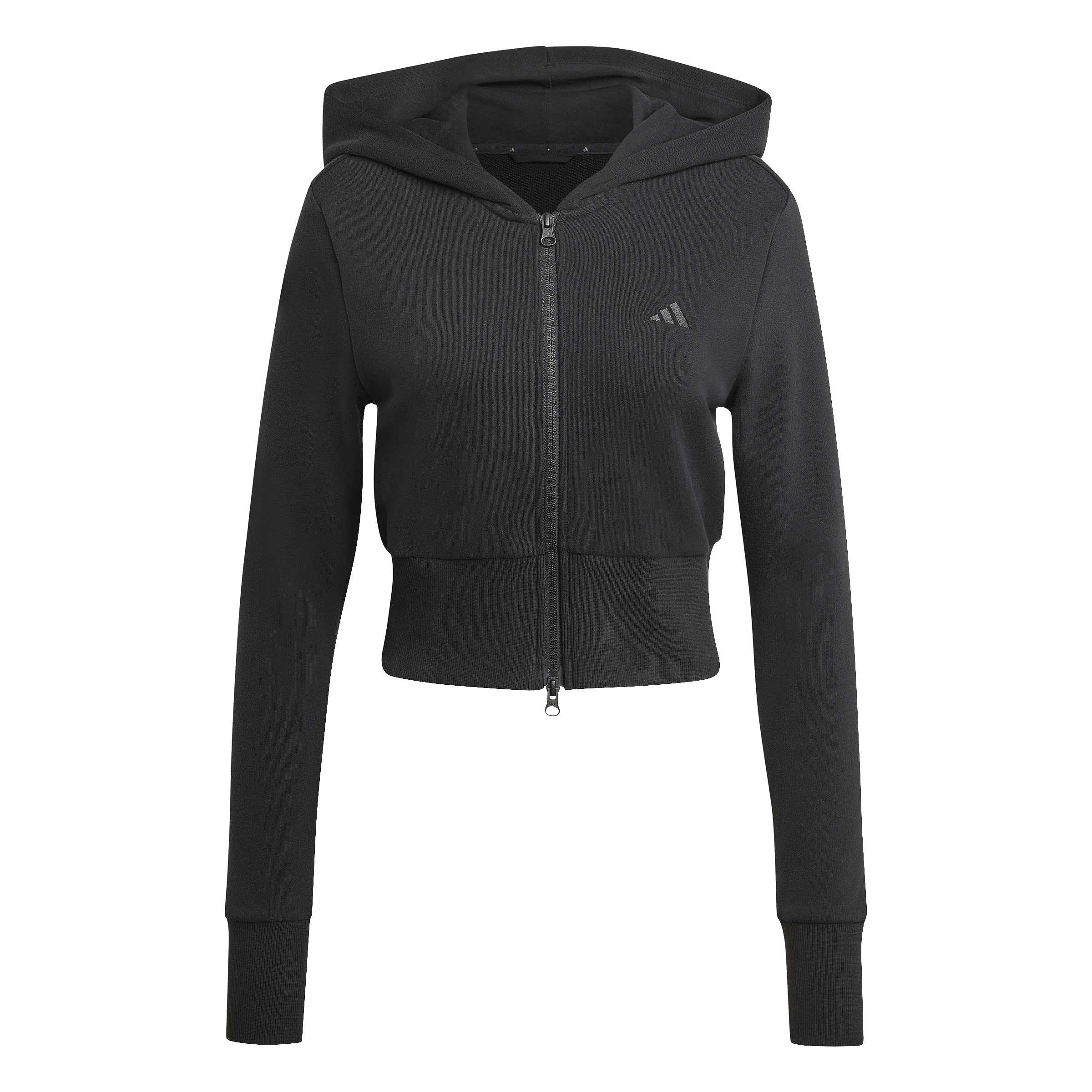 adidas Women's Seasonal Essentials French Terry Track Top mit durchgehendem Reißverschluss