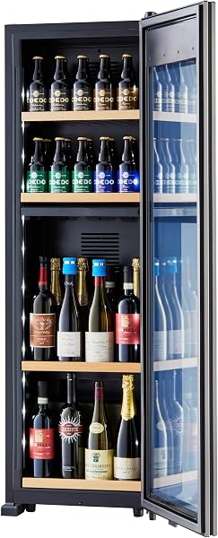 さくら製作所 ZERO CHILLED ワインセラー 日本酒セラー 20本収納 コンプレッサー式 2温度管理 0℃ OSK20-W (ホワイト) - 5