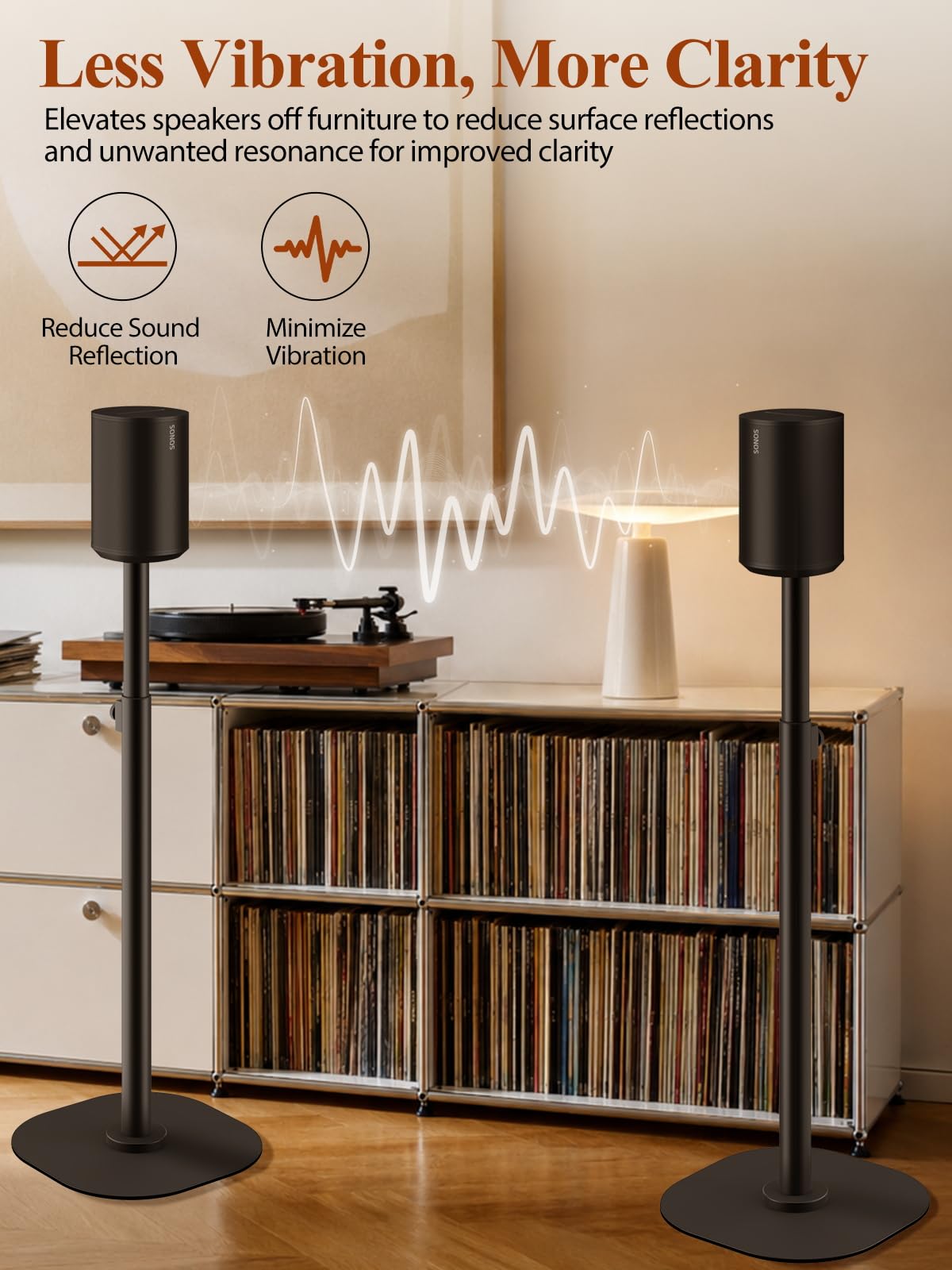 Amazon | Haturi スピーカースタンド Sonos ERA 300 ERA 100 SL & ERA