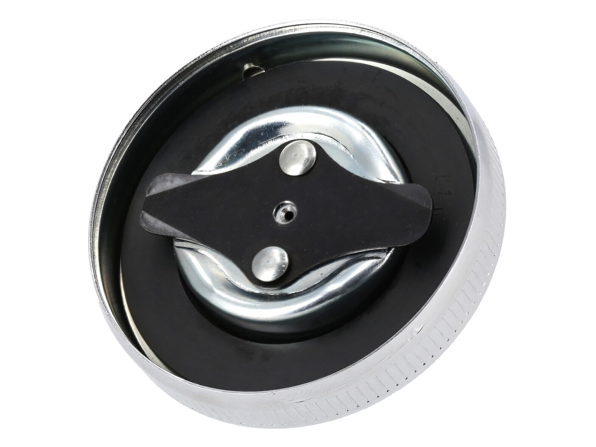 Tankdeckel mit Entlüftungsventil, Grün/Chrom - für Simson S50, S51, SR50, S