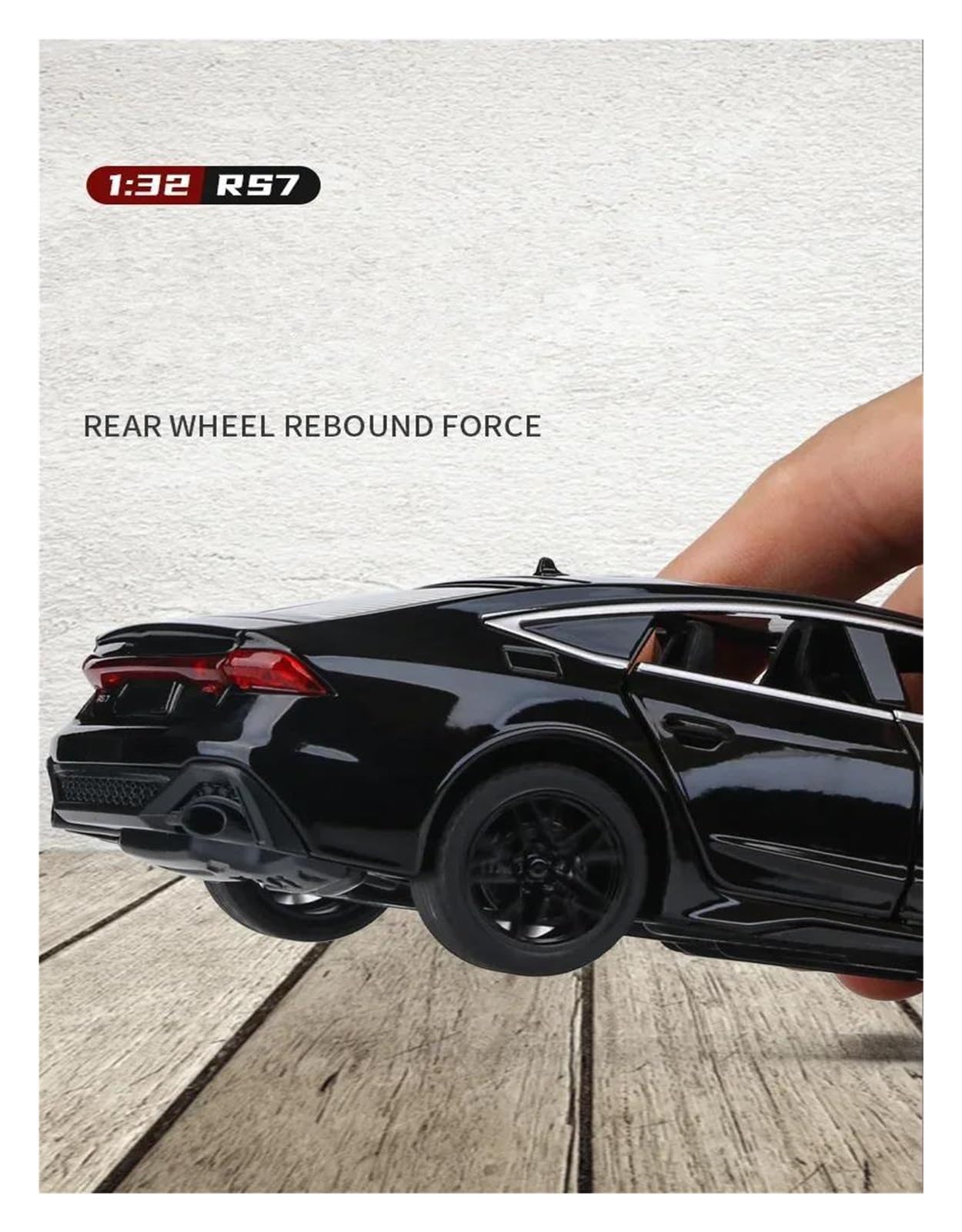 1:32 per Audi RS7 Coupé Modellino di auto sportiva in lega pressofusa