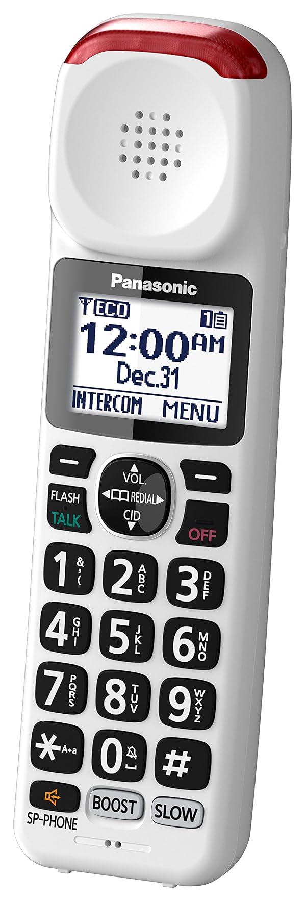 Panasonic Optional Handset for KXTGM470W and KXTGM490S, White only by Panasonic - Image 2