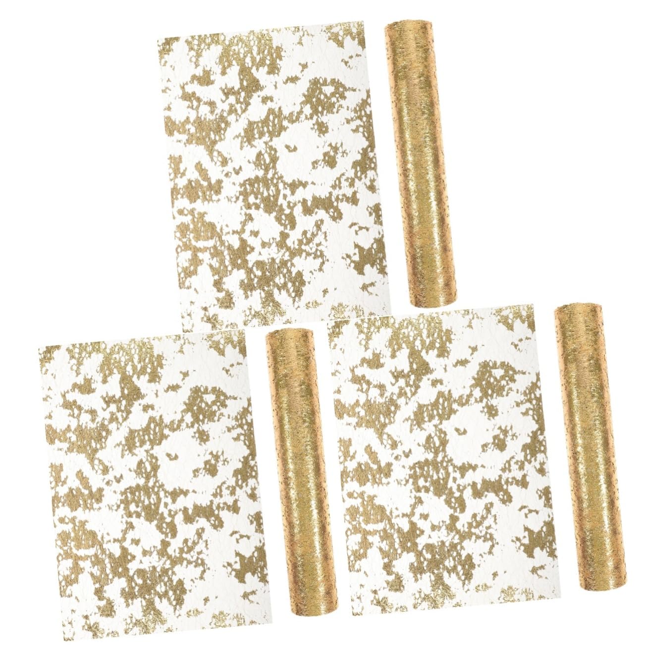 ABOOFAN 3St Tischläufer Mesh floraler Tischläufer Tischdekorationen Weihnachtsdekorationen Ornament Hochzeitstischdekoration Goldene Geburtstagsdekoration Weihnachten schmücken Blumen