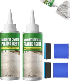 Unanimousagree Coating Agent, Nano Crystal Coating Agent for Tile & Furniture, Nanometer Nano Crystal Plating Agents, Stone Brighten Crystasl-Plating Agents, Nanos Coatings Agents (2, 50ml)