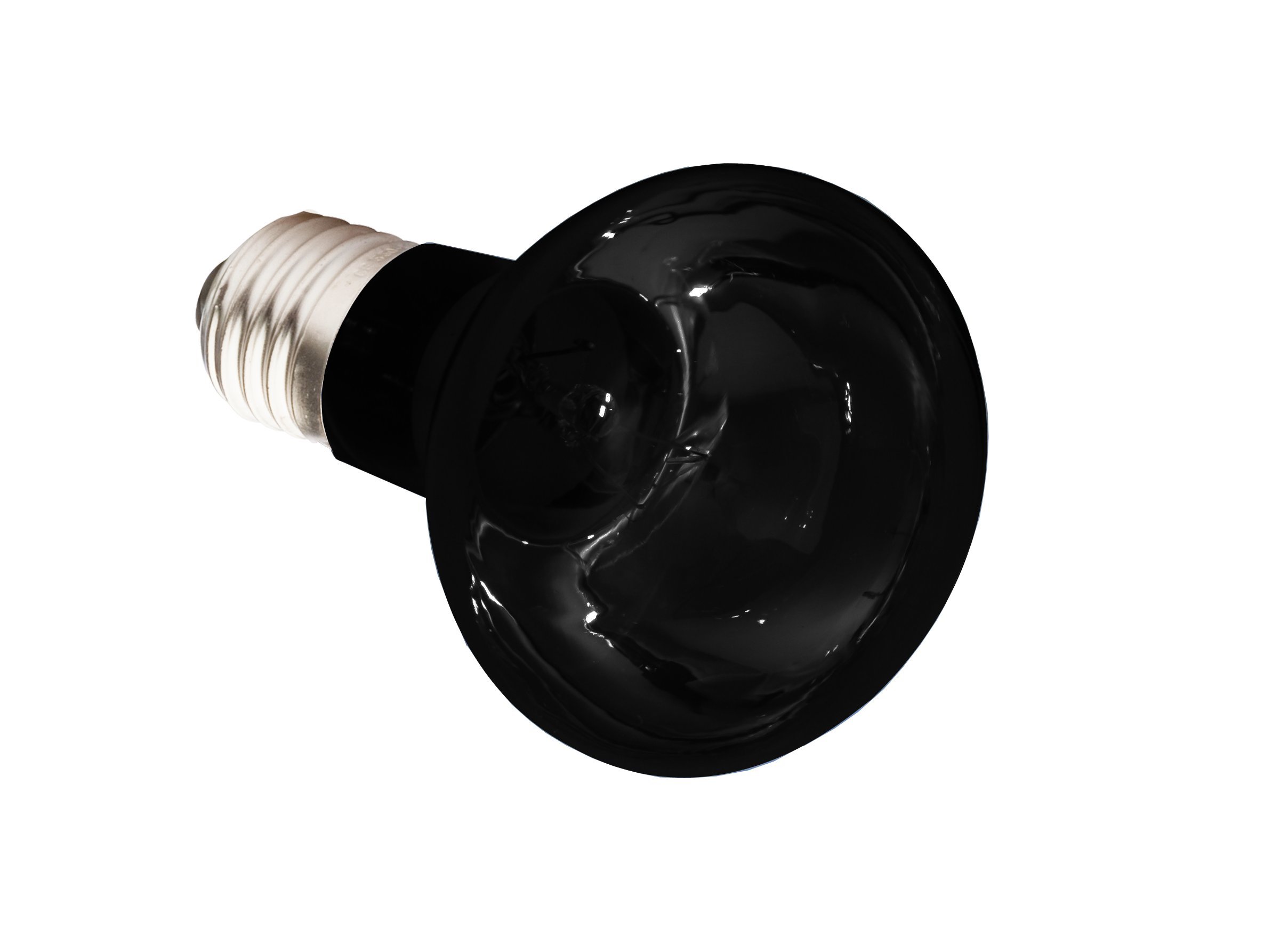 Komodo Black Nightglow Spot Lamp Es, 75 Watt,