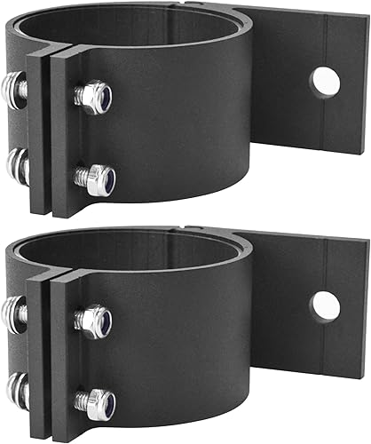 Miniatura 2 de Soporte de montaje de abrazadera de tubo de 2.5 pulgadas, barra de toro, portaequipajes de techo, soportes de jaula de rodillo, luces LED de trabajo