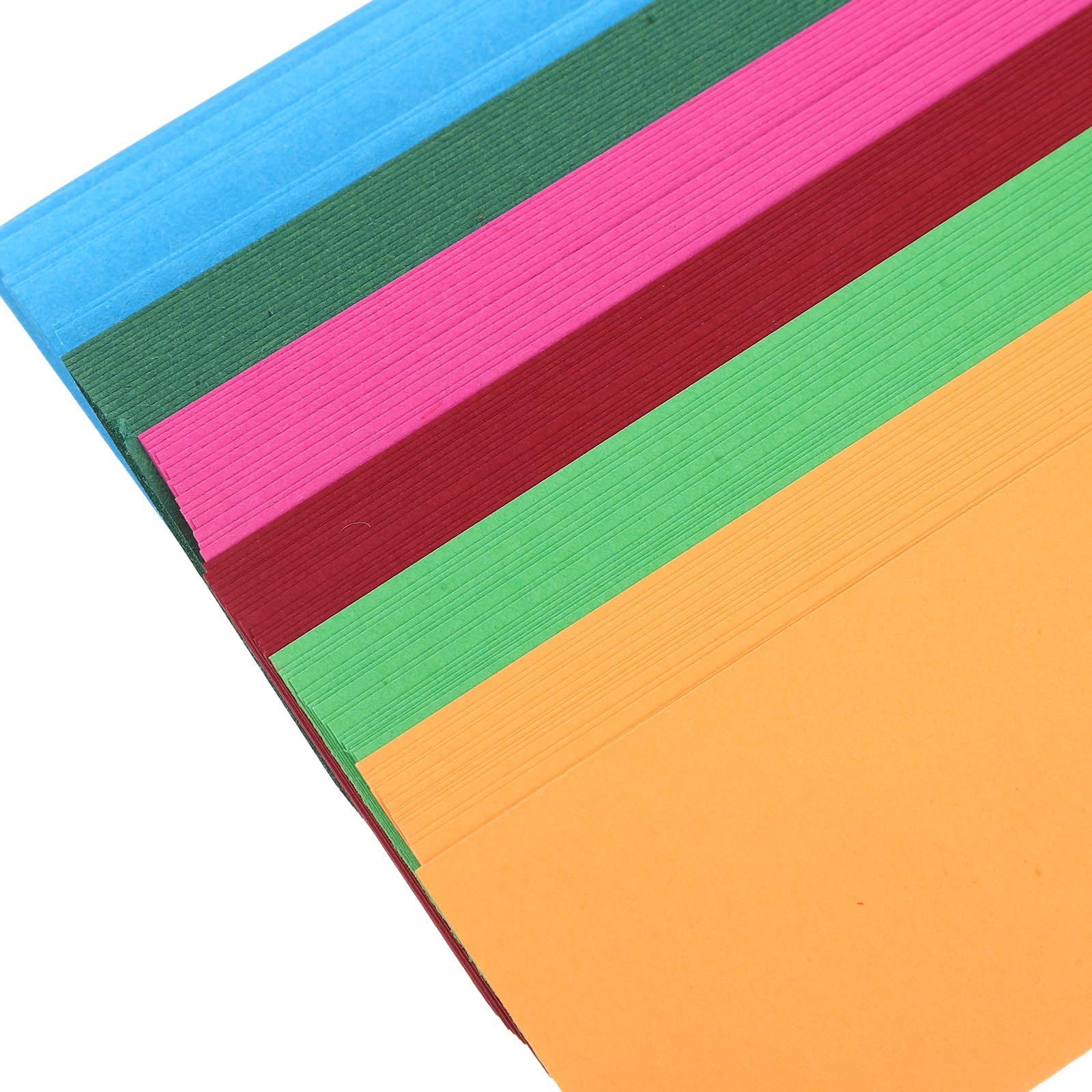Healeved 300 Stück Bunte Papiergirlande aus Karton für Partydekoration und Klassenzimmer Farbige Papierketten für Kreative Dekorationen