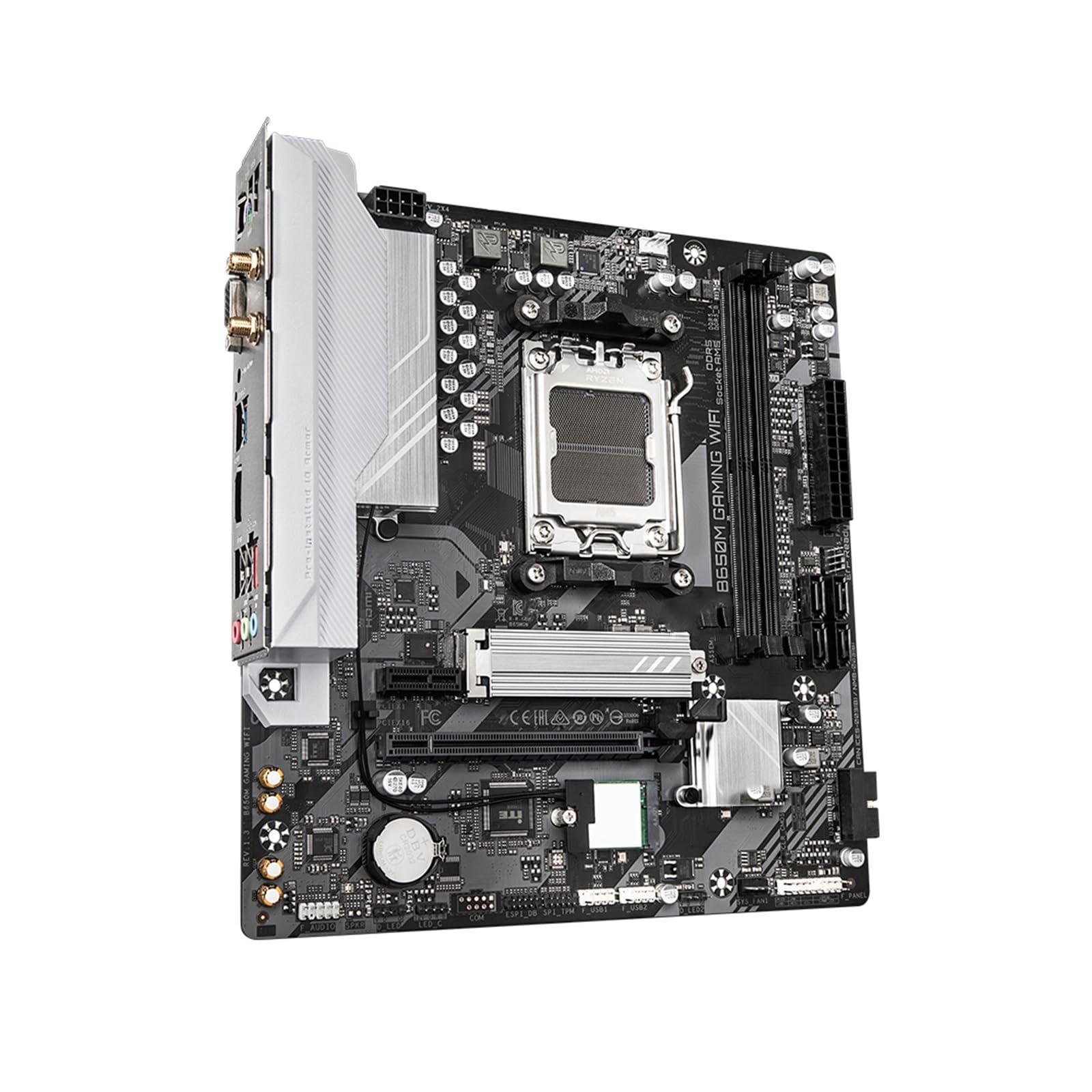 Carte Mere Gamer Carte Mère Fit for GIGABYTE B650M Gaming WiFi B650 DDR5 96 Go 7200 MHz (OC) M.2 Wi-FI RTL8821CE Socket AM5