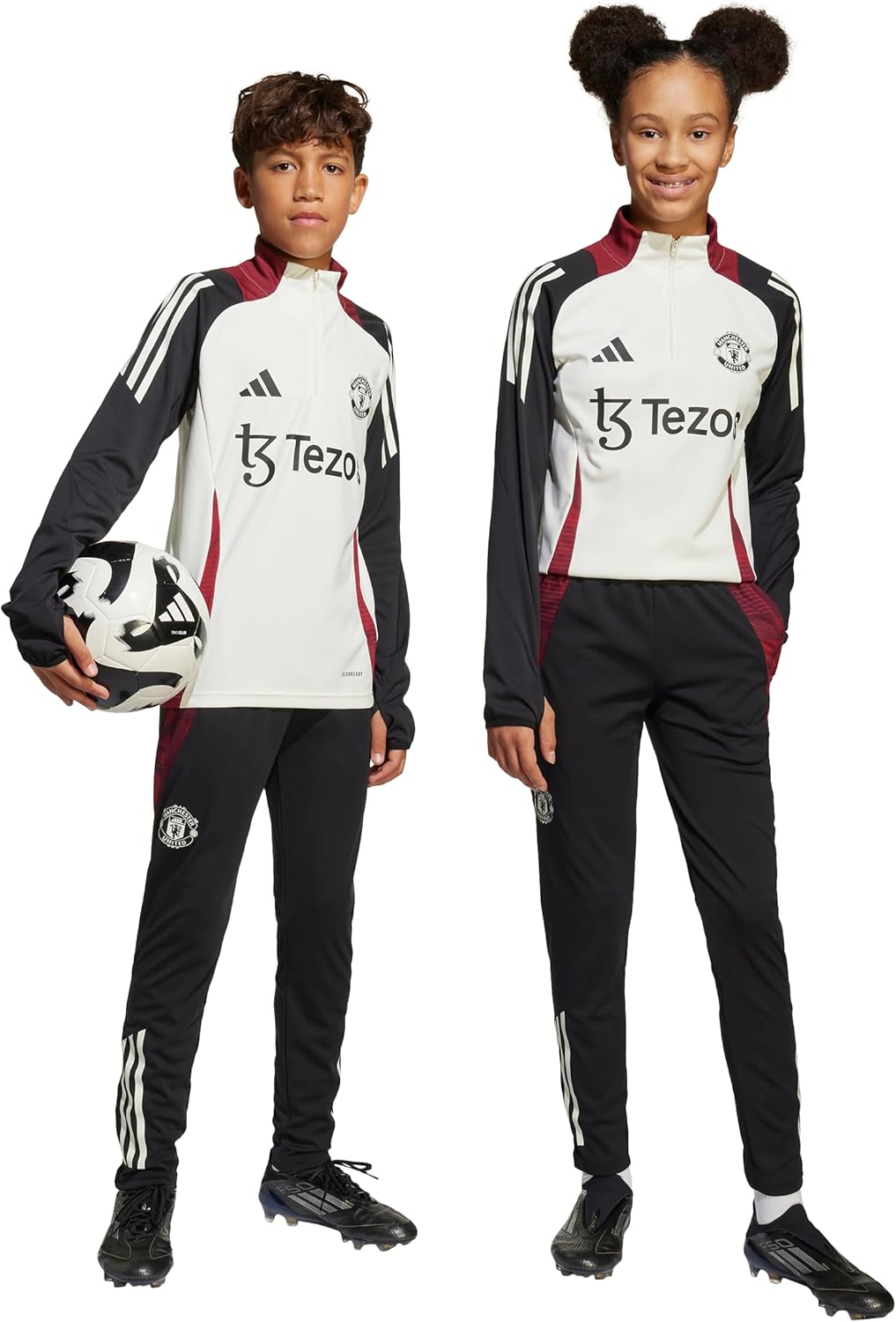 adidas Originals Boys' Manchester United FC 24/25 Training Pants - Image 5