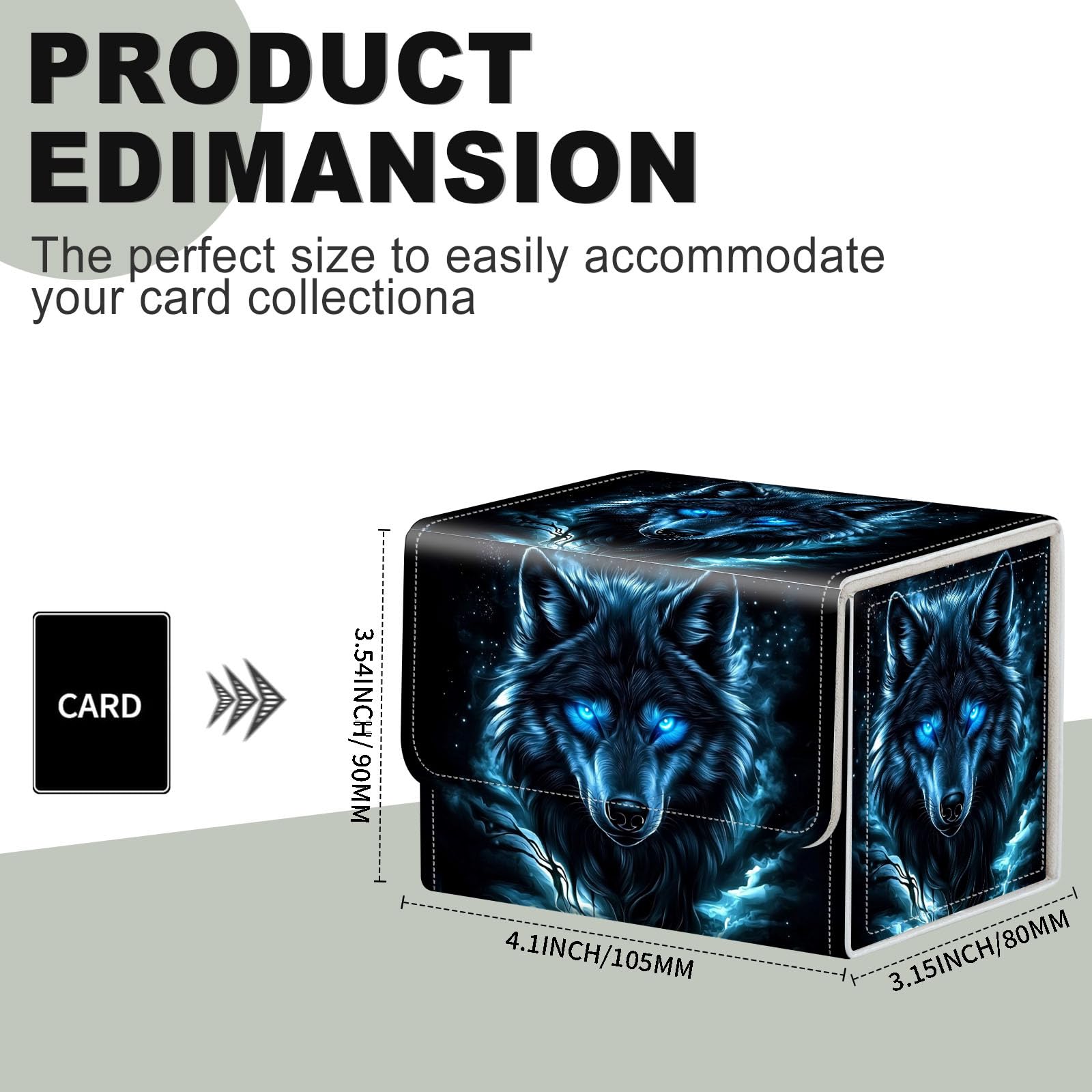 Amazon.com: ETLKJVBL MTG Deck Box - Store and Protect Your Commander Decks  and Cards With This Durable Card Storage Box, Designed Specifically for MTG  Players