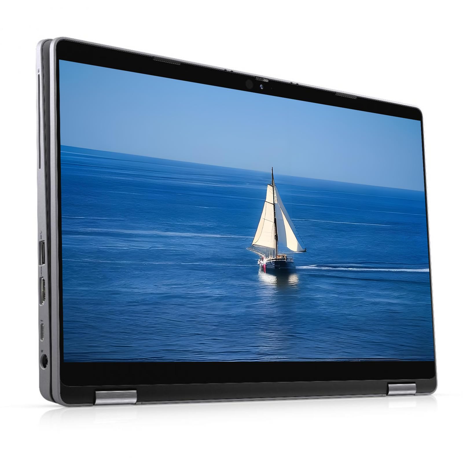 Dell Latitude 5310 Ordinateur portable professionnel 2 en 1 Écran tactile 13,3" FHD (1920 x 1080), Intel Core i7-10410U, 16 Go de RAM, SSD 512 Go, clavier QWERTY américain, Windows 11 Pro
