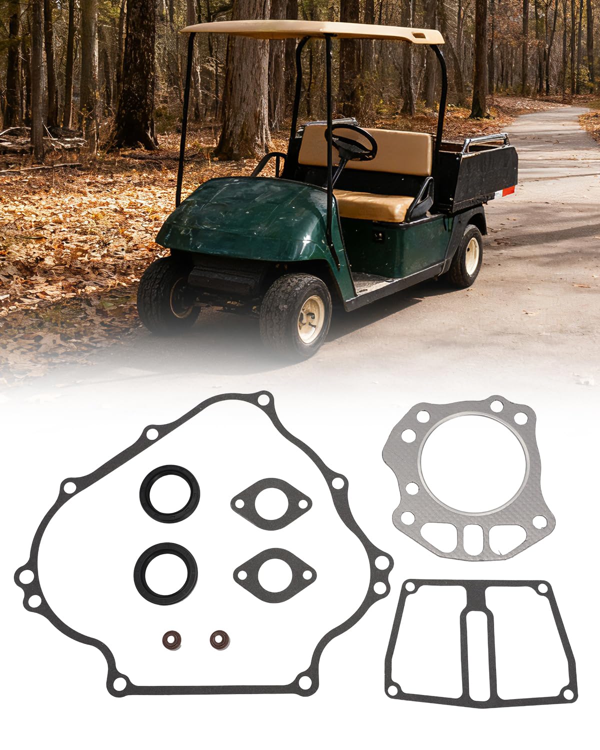 EZGO FJ400D Engine Rebuild Gasket & Seal Kit - 82mm Piston Diameter - OEM Replacement Parts 99996-6100 & More