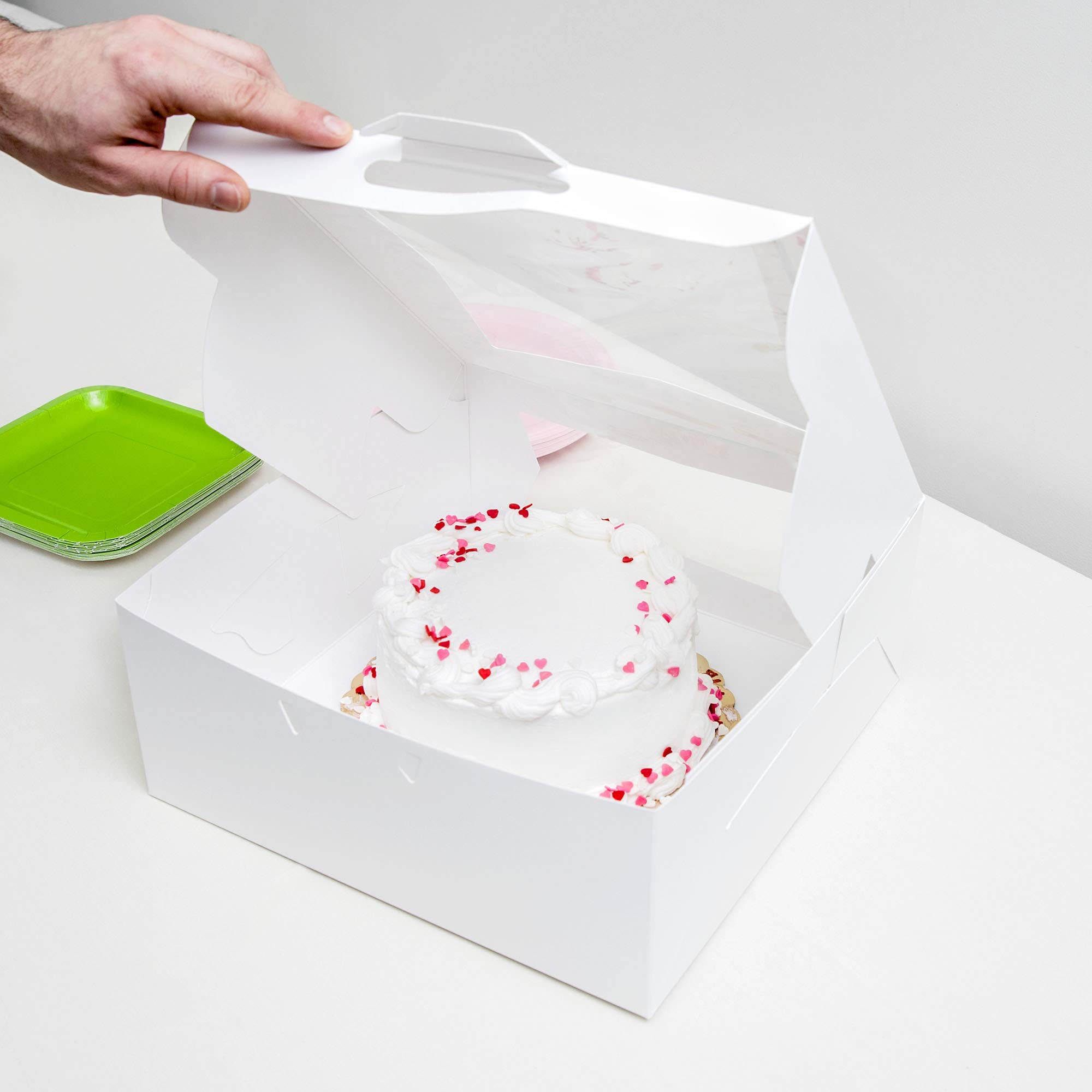 10 Pack Cake Boxes 12 Inch Cheesecake Boxes 12 inches Includes