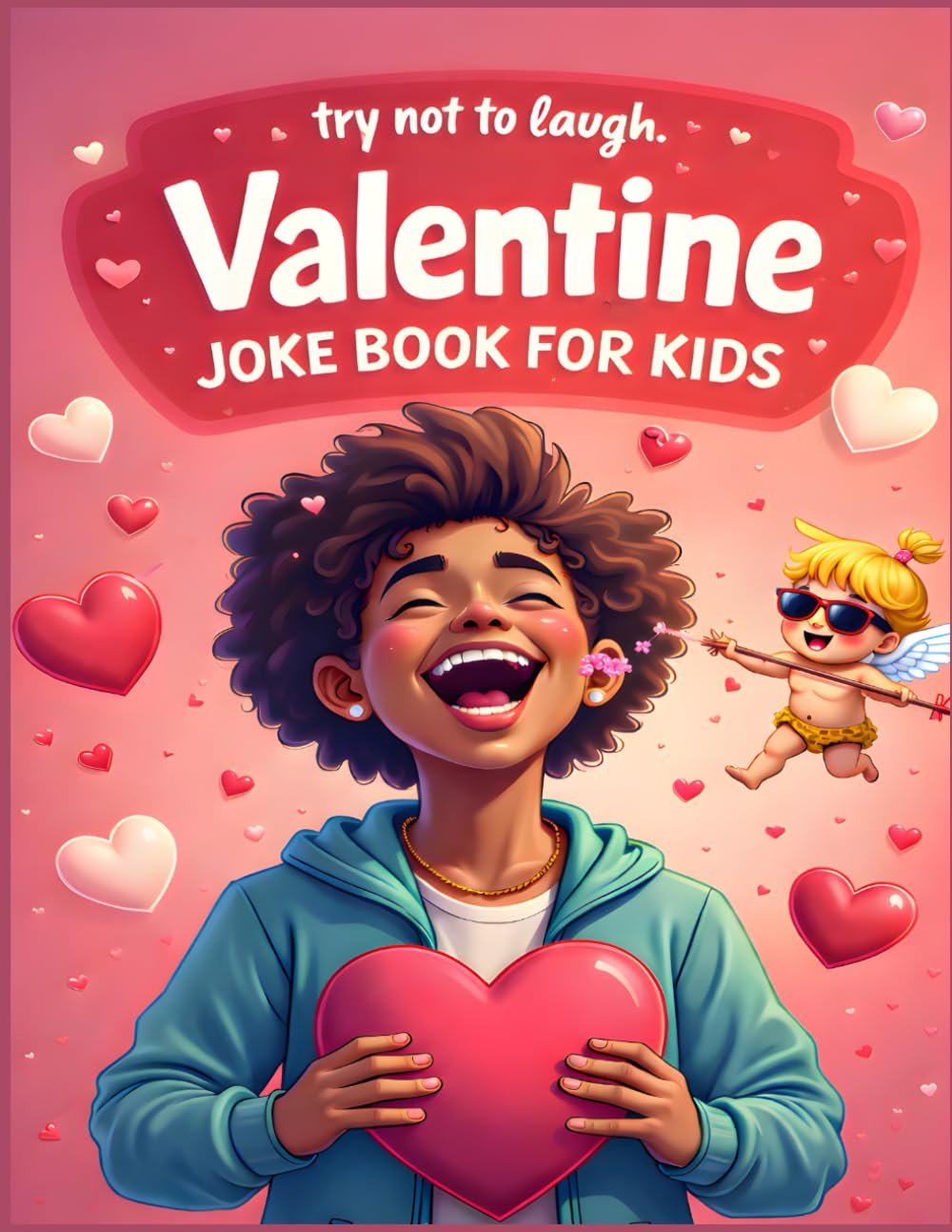 Valentine's Jokebook LOL: 25 Pages of Hilarious Valentine's Day Jokes and Puns for Kids Ages 10-12 • Try Not to Laugh Challenge