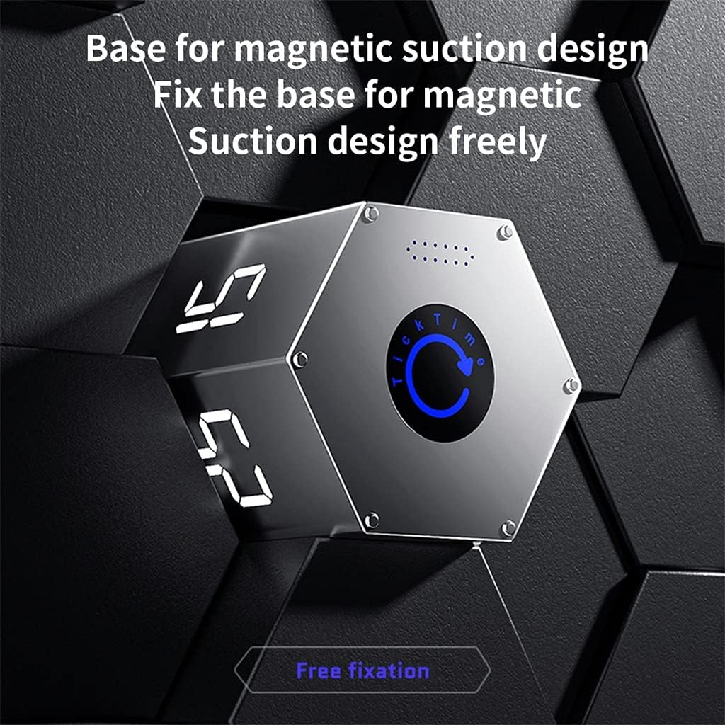 LED Digital Kitchen Timer for Shower Study Cooking Stopwatch Magnetic Electronic Countdown Time Timer Count Up 60 Minutes