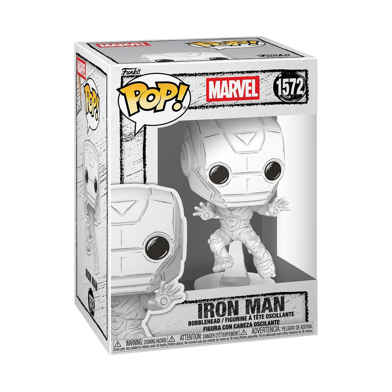Amazon.co.jp: Funko Pop! マーベル MARVEL アイアンマン (スケッチVer
