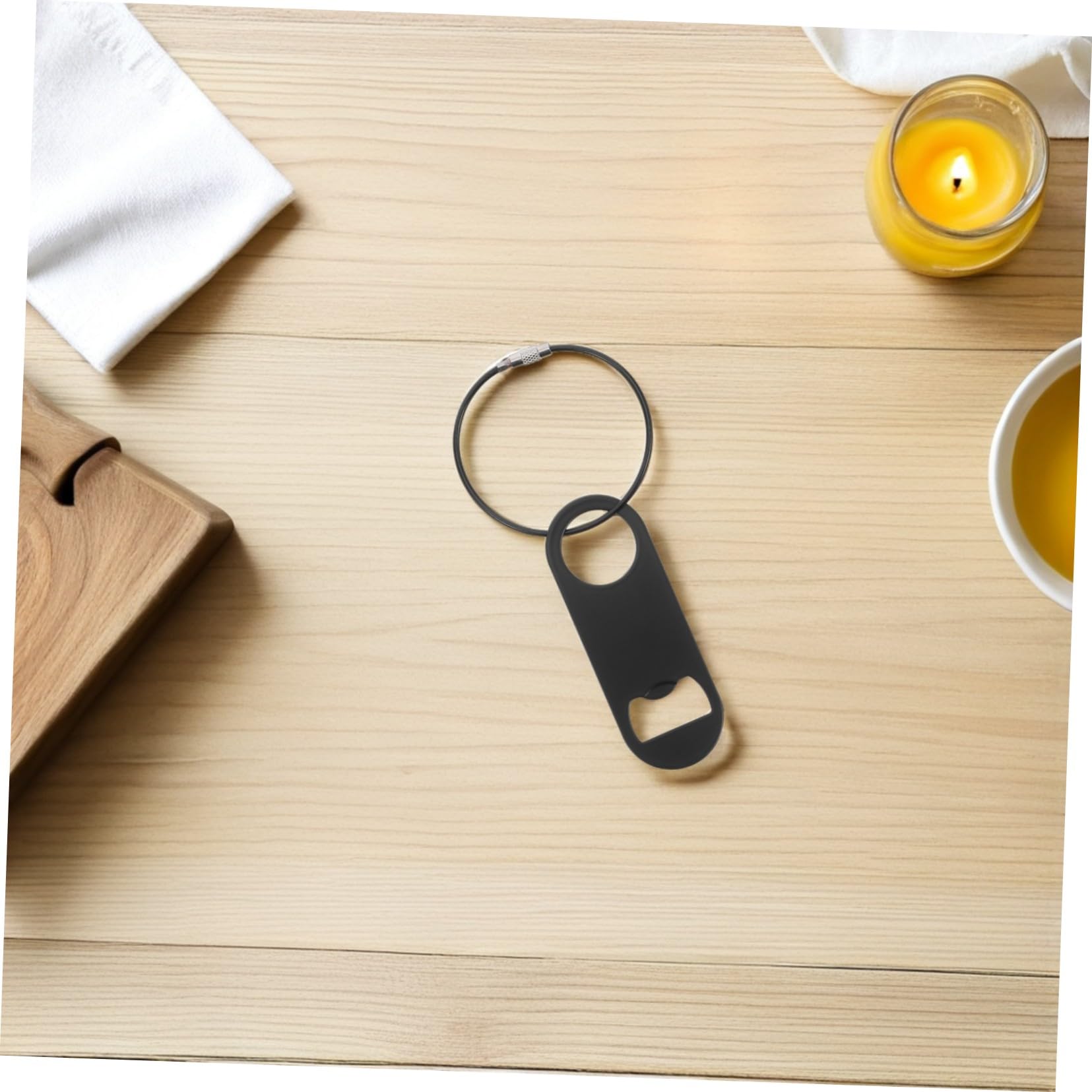 TOPBATHY 12piezas Llavero Abrebotellas de Metal Plano Unidades para Barman Accesorios de Fiesta y Uso Diario con Herramienta para Abrir Cerveza