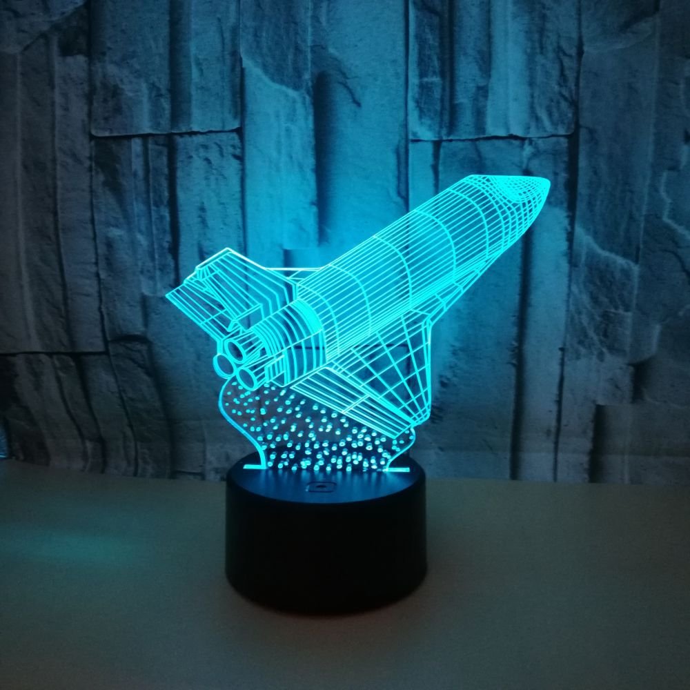 Creatieve 3D Pauw Nachtlampje 16 Kleuren Veranderende USB-voeding Creatieve 3D Pauw Nachtlampje 16 Kleuren Veranderende USB-voeding