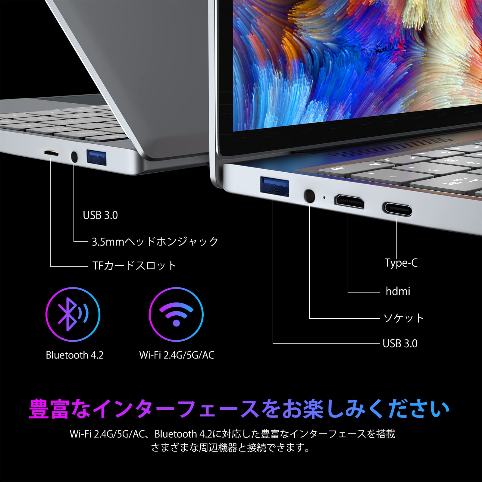 本当に軽くて薄い♪高性能i5すぐ使えるオフィス付きノートパソコンwin11 高性能i5⭐️新品SSD win11 ノートパソコン カメラ オフィス 薄型