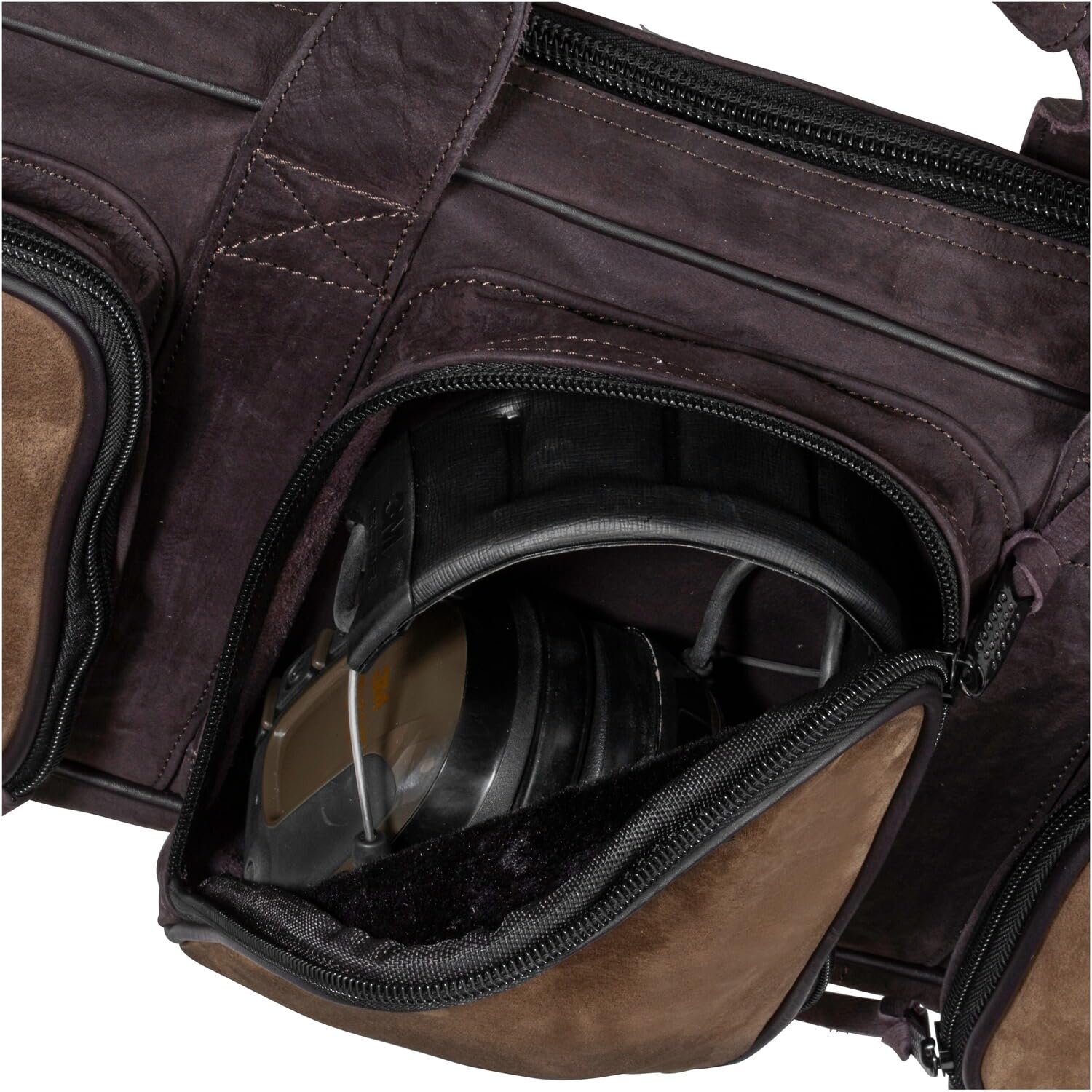 Parforce Langwaffenfutteral All-in Leder zweifarbig Braun