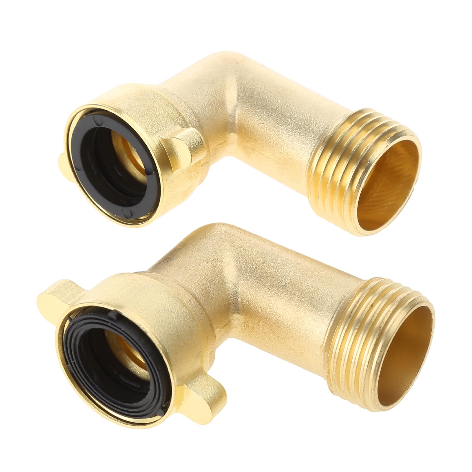 Yrohgkpn Men's Multicolor Garden Hose Connector 90 Degree Water Pipe Bend Joint Elbow Adapter Brass Movable Connectors Connector