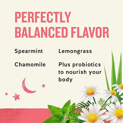 Miniatura 3 de Celestial Seasonings Sleepytime Wellness Tea Plus Probióticos, sin cafeína, caja de 18 bolsas de té