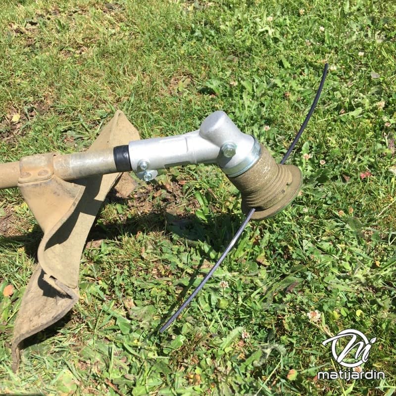 Matijardin - Renvoi d'angle universel débroussailleuse + Adaptateur 10 cannelures