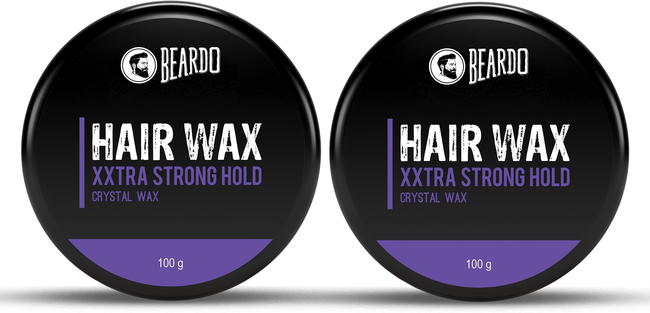 – Xxtra Stronghold Hair Wax, 100 gm (Pack of 2) | Crystal Hair Wax for Men | Styling Wax for Glossy Finish & Shine | Strong Hold