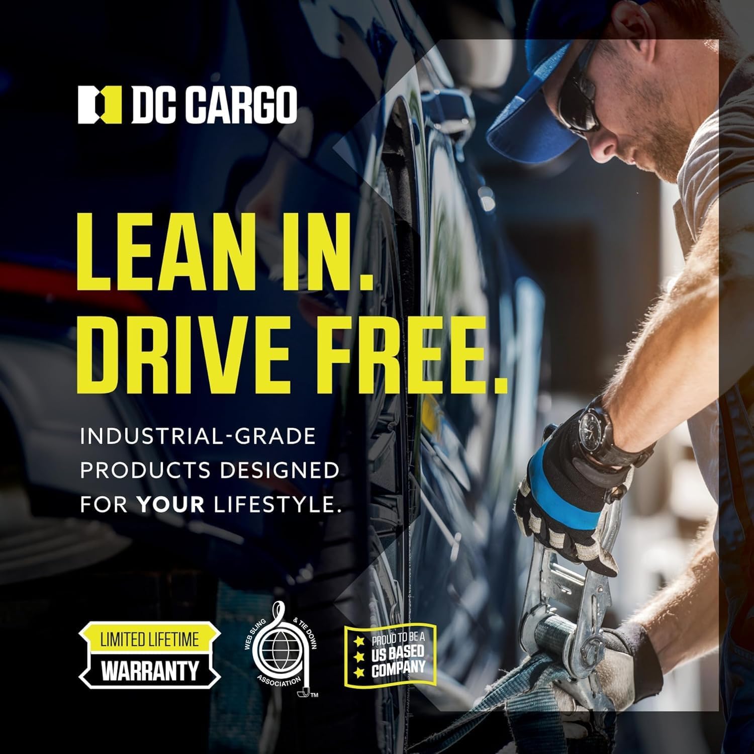 DC Cargo Mall E Track Tool Holder (19" x 33") – Hanging Organizer with Large Capacity – Compact E Track Accessories for Enclosed Trailers